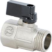 Mini vanne à sphère laiton 4MS mâle femelle BSP 