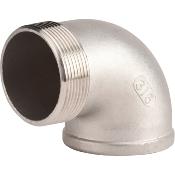Coude inox 2072 male/fem 3/8"