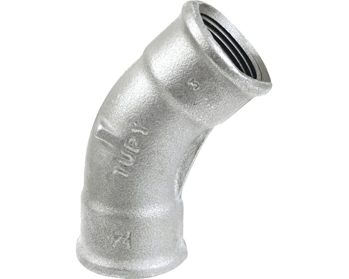 COUDE GALVA.F/F 45°